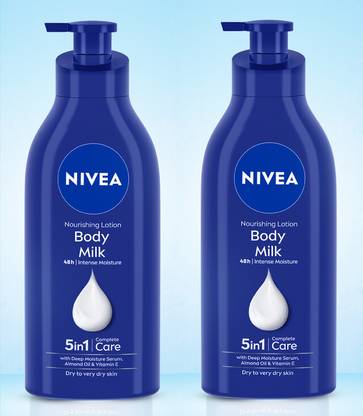 NIVEA Body Milk With Almond Oil For Very Dry Skin