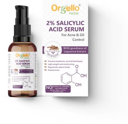 orgello 2% SALICYCLIC ACID FACE SERUM | OIL CONTROL FACE SERUM