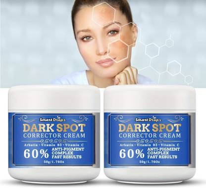 smartdrops SKIN BRIGHTENING AND DARK SPOTS CORRECTING FACE CREAM (Pcs-2)
