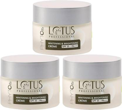 Lotus Professional PhytoRx Whitening & Brightening Crème SPF25 PA+++, 50g