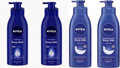 NIVEA Lotion Body Milk With Deep Moisture Serum_Body Milk Nourishing Body Lotion