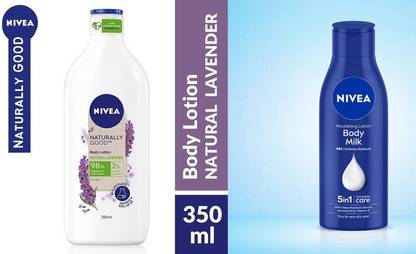 NIVEA Natural Good Naturally Body Lotion, For Men & Women