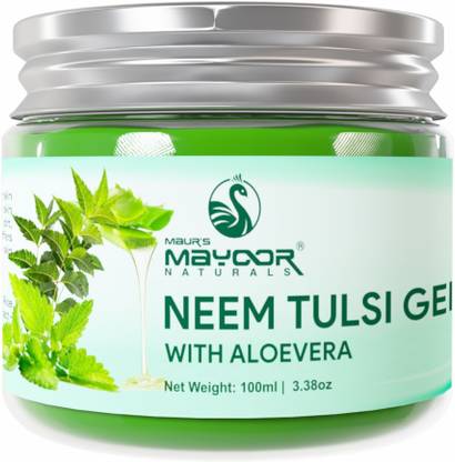 MAUR'SMAYUR NATURALS Purifying Green Harmony: Neem Tulsi Face Gel