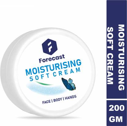Forecast Soft Moisturizer for Face,Hand&Body,Non-Sticky Cream with Vitamin E & Jojoba Oil