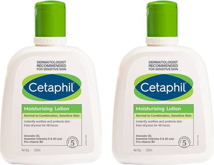 Cetaphil Moisturizing Lotion for sensitive or dry skin - Pack of 2