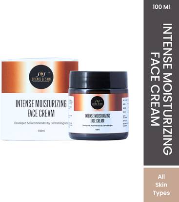 Science Of Skin Intense Moisturizing Face Cream-Achieve Soft, Supple Skin for All Skin Types