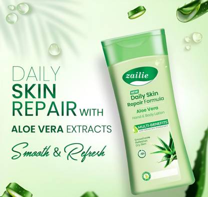 Zailie Aloe Vera Lotion! ?? Transform your skincare routine