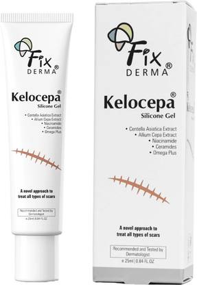 Fixderma Kelocepa Silicone Gel for Scars & Acne Scars with Advanced Scar Healing Formula