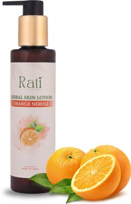 Rati Ayurveda Orange Neroli Body Lotion for Deep Moisture & Nourishment