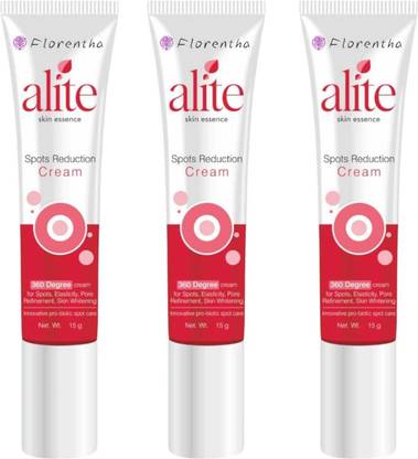 FLORENTHA ALITE CREAM FOR SPOTS REDUCTION SKIN PACK OF 15g x 3