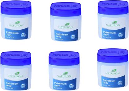 Naturon Perfumed White Petroleum Jelly (Good for Cosmetics, Candle & Skin) pack of 6