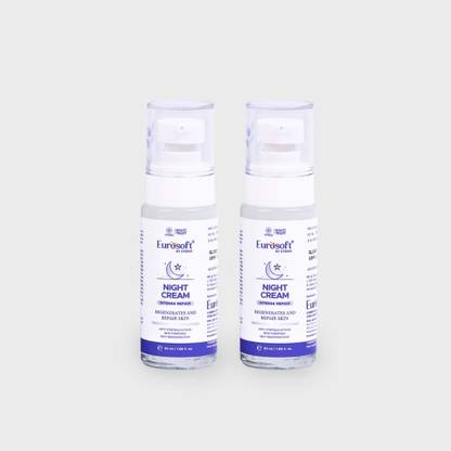 Eurosoft Face Night Cream for Women/Girls Reduces Fine Lines, Anti-Aging & Wrinkles