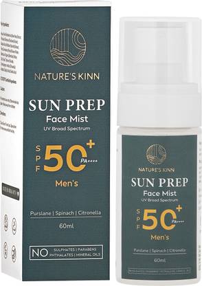 Nature's Kinn Sun Prep Face Mist SPF 50