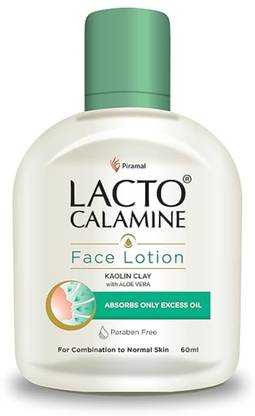 Lacto Calamine Face Lotion Daily Moisturizer To Normal Skin Clay & Aloe Vera