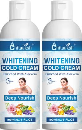 CHITAAKSH all type of skin Whitening Cold Cream anti aging Long Lasting Moisturization