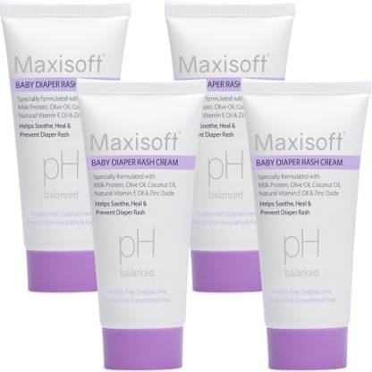 Maxisoft Baby Diaper Rash Cream Pack of 4