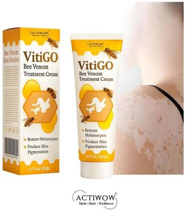 ACTIWOW Vitigo Bee Venom Cream for Gentle Fragrance-Free cream Moisturizer