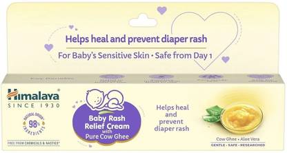 HIMALAYA Baby Rash Relief Cream with Pure Cow Ghee