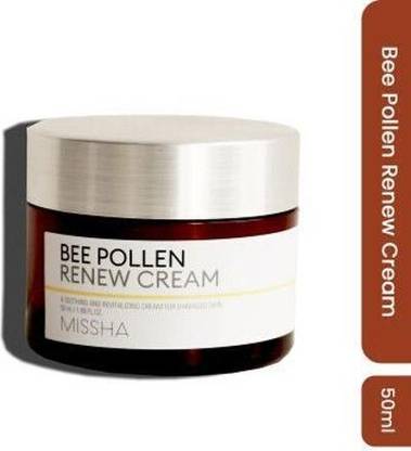 Missha BEE POLLEN RENEW CREAM Deep nourishment and for acne