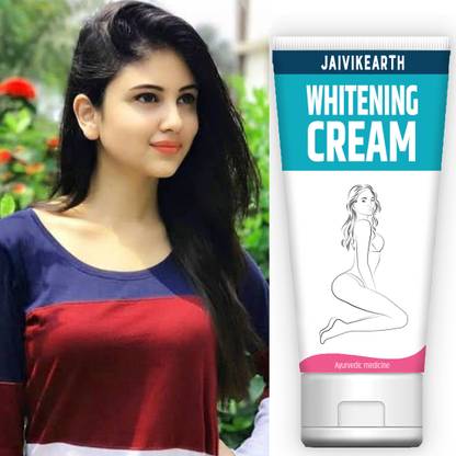 Jaivik Earth ™ Ayurvedic skin whitening cream to remove darkness spot from palm finger