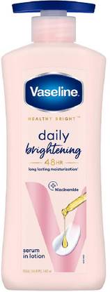 Vaseline Healthy Bright Daily Brightening Body Lotion,Vitamin B3 & Sunscreen