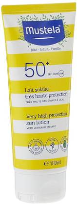 Mustela Very High Protection Sun Lotion SPF50+ - Sun Sensitive 100ml/3.3oz