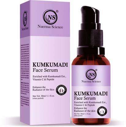 Nuerma Science Kumkumadi Face Serum Enrich with Vit C, Saffron & Peptide for Glowing Skin