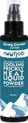 Nuutjob Body Cooler Dry Lotion, Sweat, Itch & Odour Control Formula
