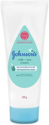 JOHNSON'S Milk & Rice Cream for Baby's Soft Skin
