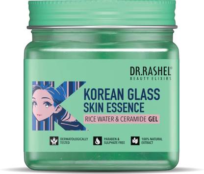 DR.RASHEL Korean Glass Skin Essence Gel | Infused with Rice Water and Ceramide |