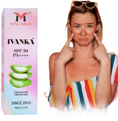 MACARIA Ivanka Spf 50 Beach Defence body Sunscreen Sunblock Cream Moisturizer for women