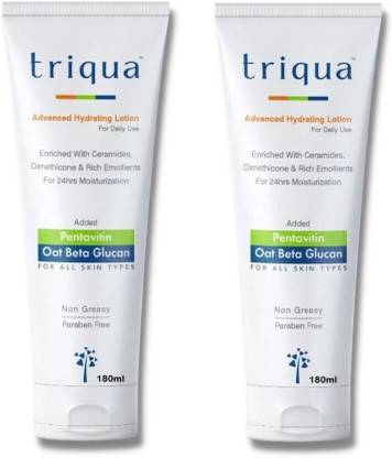 TRIQUA Advanced Hydrating Lotion With (180 *2 =360ML )