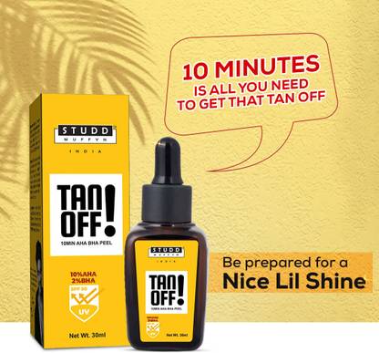 Studd Muffyn TAN OFF 10-minute AHA/BHA Peel