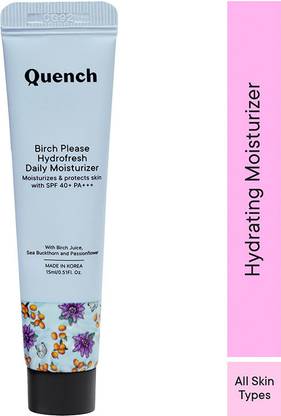 Quench Hydrofresh 2-in-1 Moisturizer & Sunscreen with Birch Juice|SPF 40+