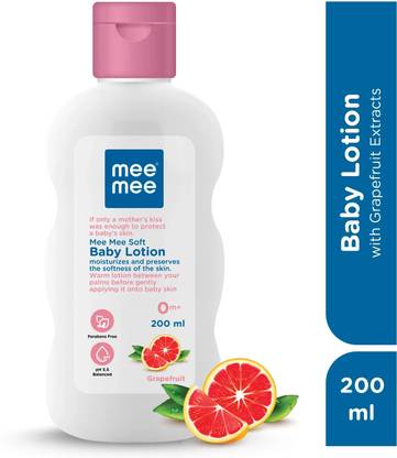 MeeMee Moisturising Baby Lotion with GrapeFruit Extracts (200 ml)