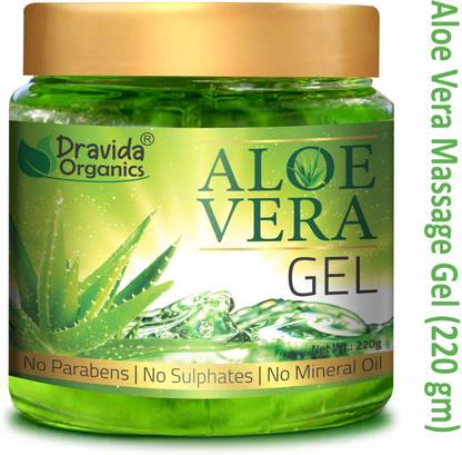 Dravida Organics 100% Pure Aloe Vera Gel