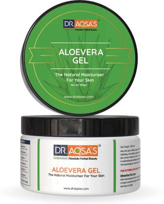 Dr.Aqsa's Herbal Aloevera Gel For Face,Skin and Hairs | For Men & Women | 100% Natural |
