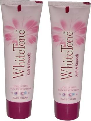 White Tone daily care Face Cream Smooth & Soft 25g poack of 2