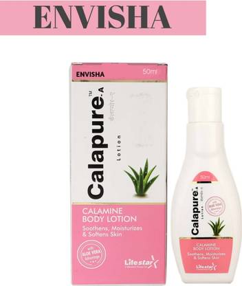 ENVISHA CALPURE BODY LOTION SMOOTHENS , MOSTURISES & SOFTENS SKIN 50ML