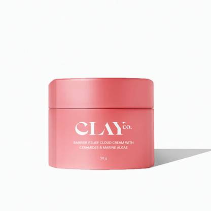 ClayCo. Barrier Relief Cloud Cream: Ceramide & marine algae in a matte, ultralight gel.