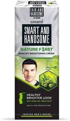 Smart and Handsome Nature F1rst Healthy Brightening Cream|Oil Free Look