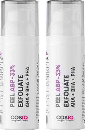 Cos-IQ ABP 33% Strong Exfoliating Peel AHA 25% + PH 6% + BHA 2% Pack of 2
