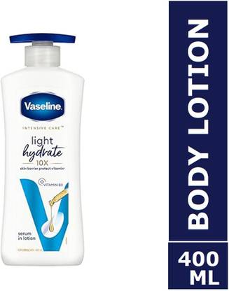 Vaseline Light Hydrate Serum in Body Lotion (400ml)
