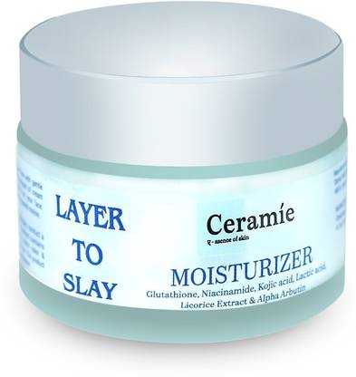 Ceramie Glowing and Hydrating Moisturiser, Lightweight, Brightening