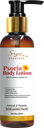 Siya Ayurveda Psoriasis Body Lotion, Clinically Proven Moisturizer for Redness & Itch Relief