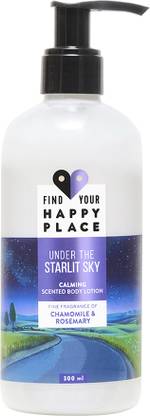 Find Your Happy Place Under The Starlit Sky Moisturising Body Lotion Chamomile & Rosemary