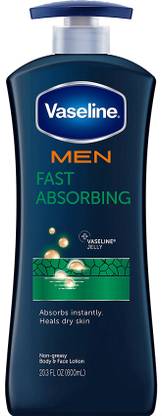Vaseline Men Fast Absorbing Non Greasy Body And Face Lotion