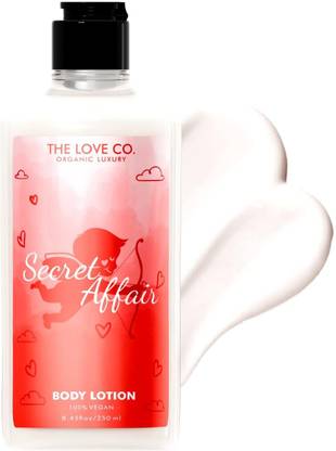 The Love Co. Secret Affair Body Lotion - Moisture For Men and Women - Hydration For Dry Skin