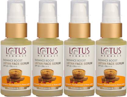 LOTUS HERBALS Radiance Boost Glow Ubtan Serum