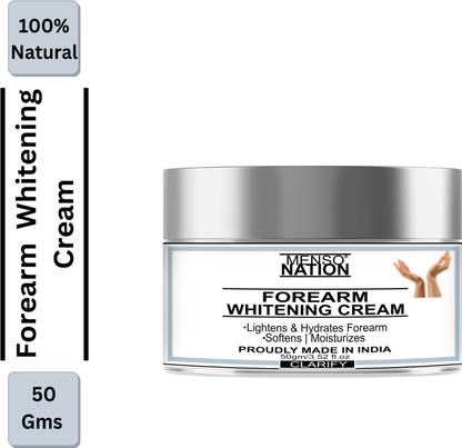 Mensonation Forearm Whitening and Brightening Cream for Removing Dark Spots and Suntan